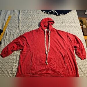We The Free High Risk Red Free People Hoodie Sz Medium Brand New W/Tags